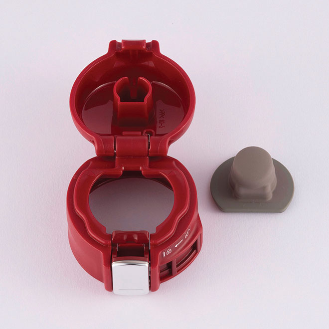 Stopper Cover Set (Red) for SM-SD (-RC) Clear Red **EXCLUDES STOPPER SET B6
